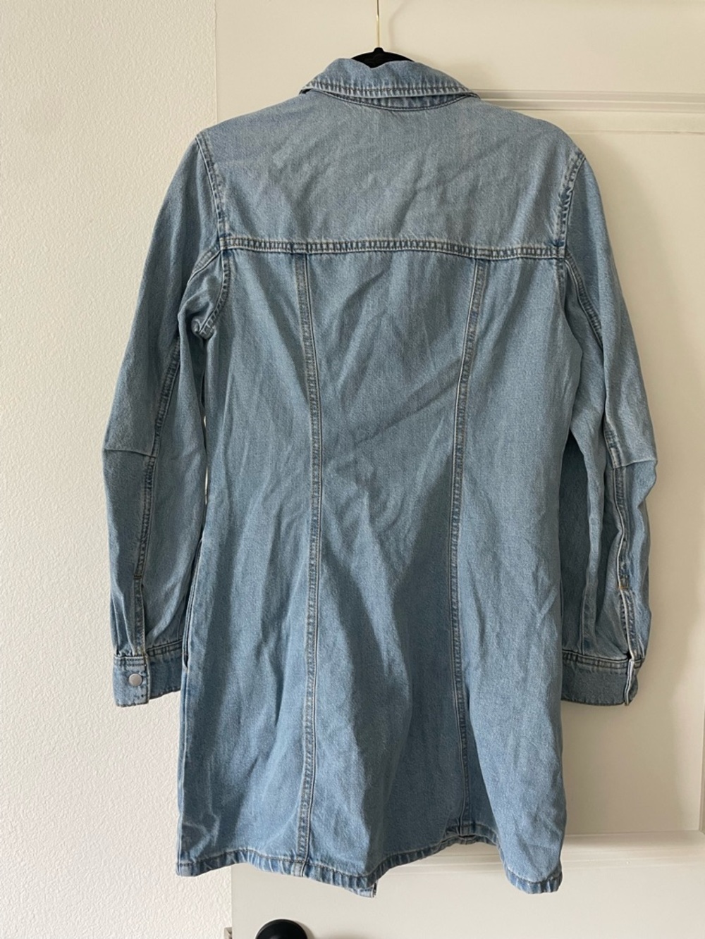 NWT Women’s Universal Thread “Long Sleeve Mini Shirtdress” Size 8 - Picture 6 of 8